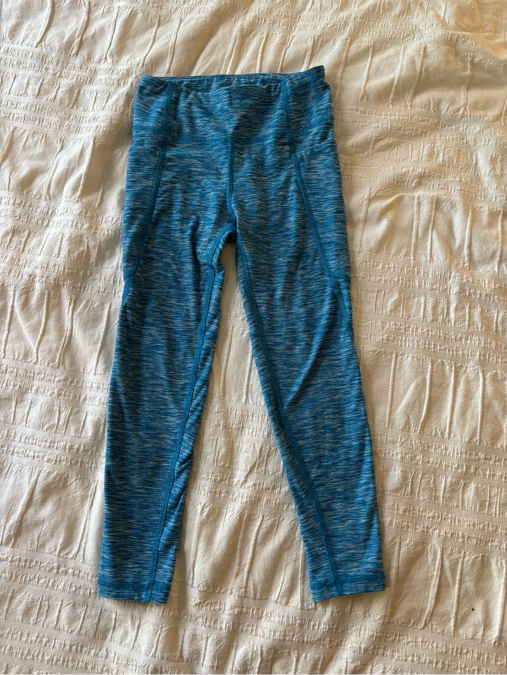 Hanna Andersson, Athletic Leggings, Blue, Kids Size S-6/7